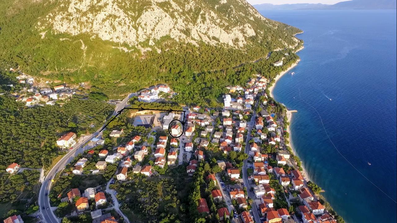 Apartments Grozdana Gradac  Exteriör bild